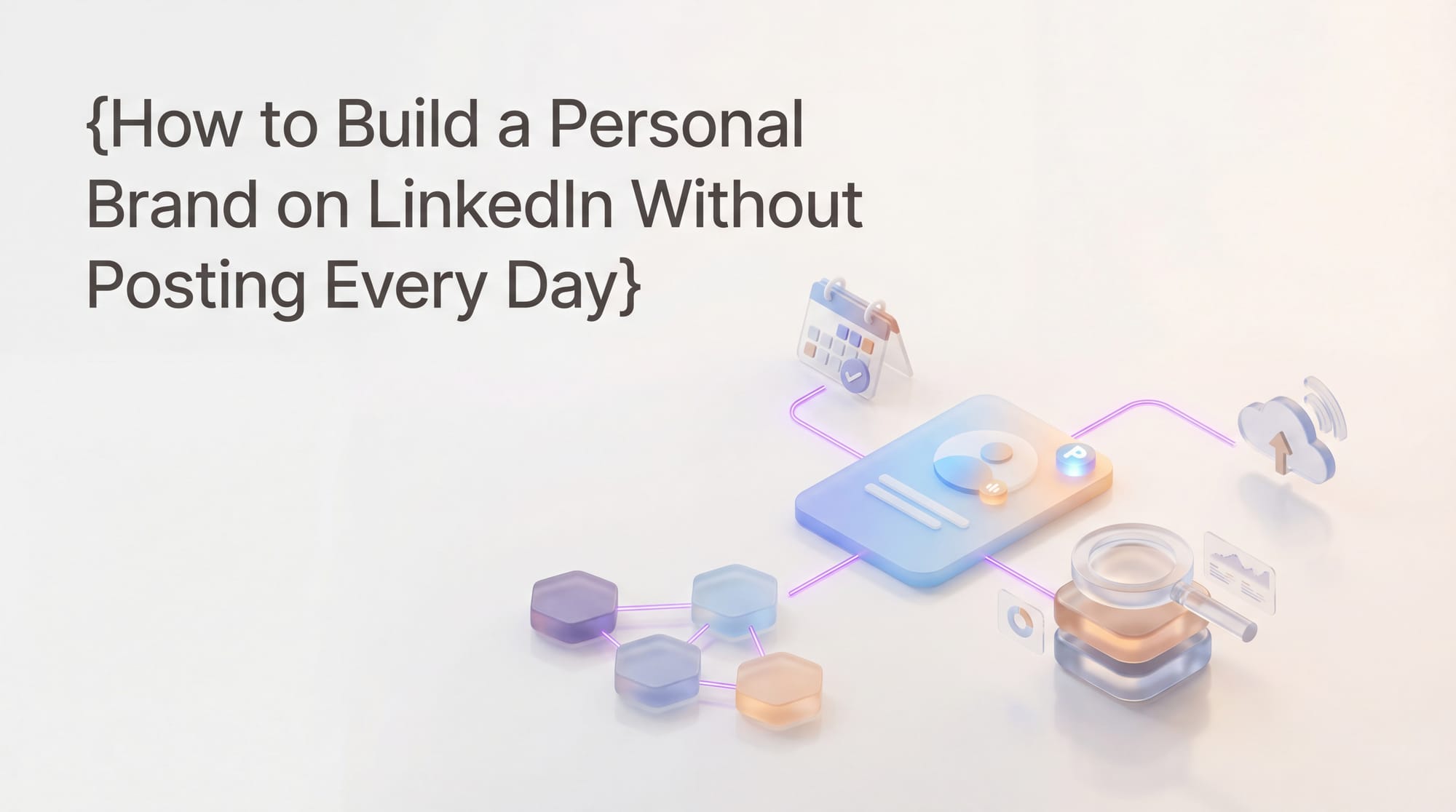 How to Build a Personal Brand on LinkedIn Without Posting Every Day